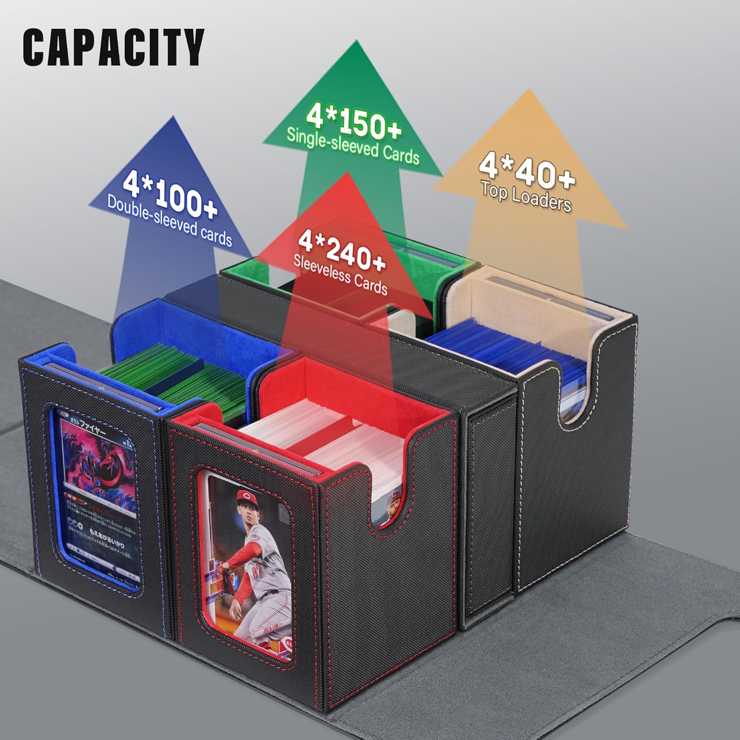 Thumbnail 2 de Kabinka Card Deck Box Fits 400+ Cards