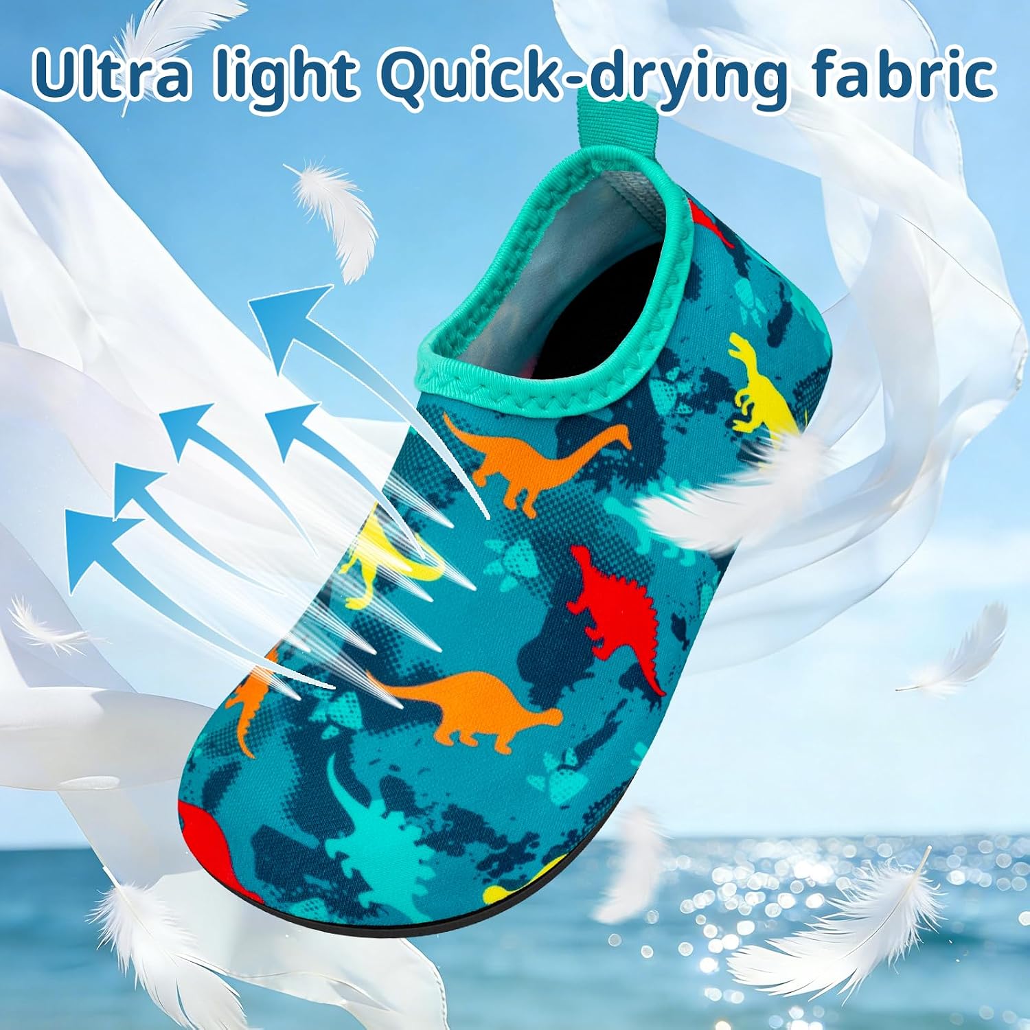 Thumbnail 4 de Kids Water Shoes for Toddlers – Non-Slip Quick-Dry Beach Shoes for Boys & Girls