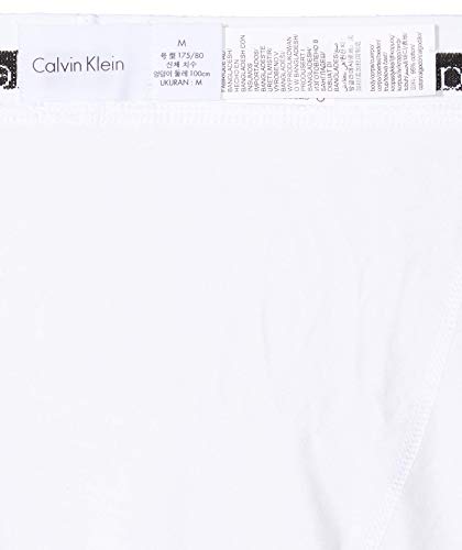 Detalle 2 de Calvin Klein 3p Trunk Bóxer para Hombre – Pack de 3 (S) White/Red Ginger/Pyro Blue