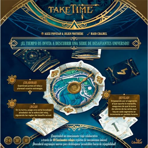 Detalle 2 de Asmodee Take Time Juego cooperativo