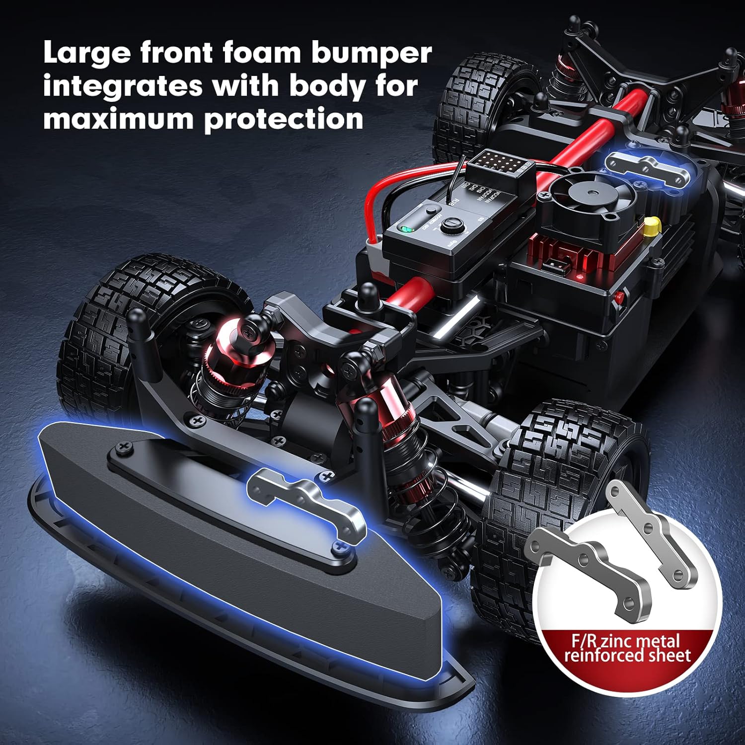 Detalle 2 de HYPER GO 14301 V3 1/14 RTR Brushless RC Drift Car 38 mph