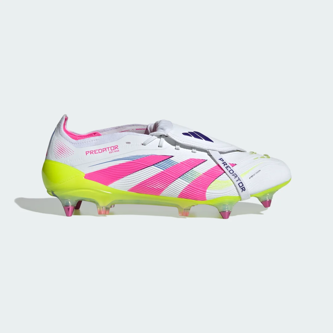 Detalle de Adidas Predator Elite Fold-Over Tongue para césped natural húmedo