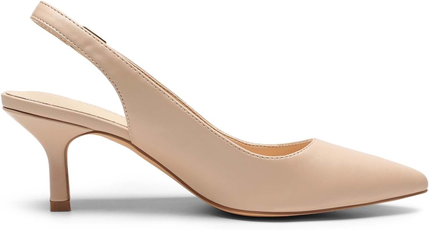 Thumbnail 3 de DREAM PAIRS Scarpe Classiche da Donna con Tacco a Gatto Décolleté con Cinturino in PU e Soletta Morbida per Matrimonio