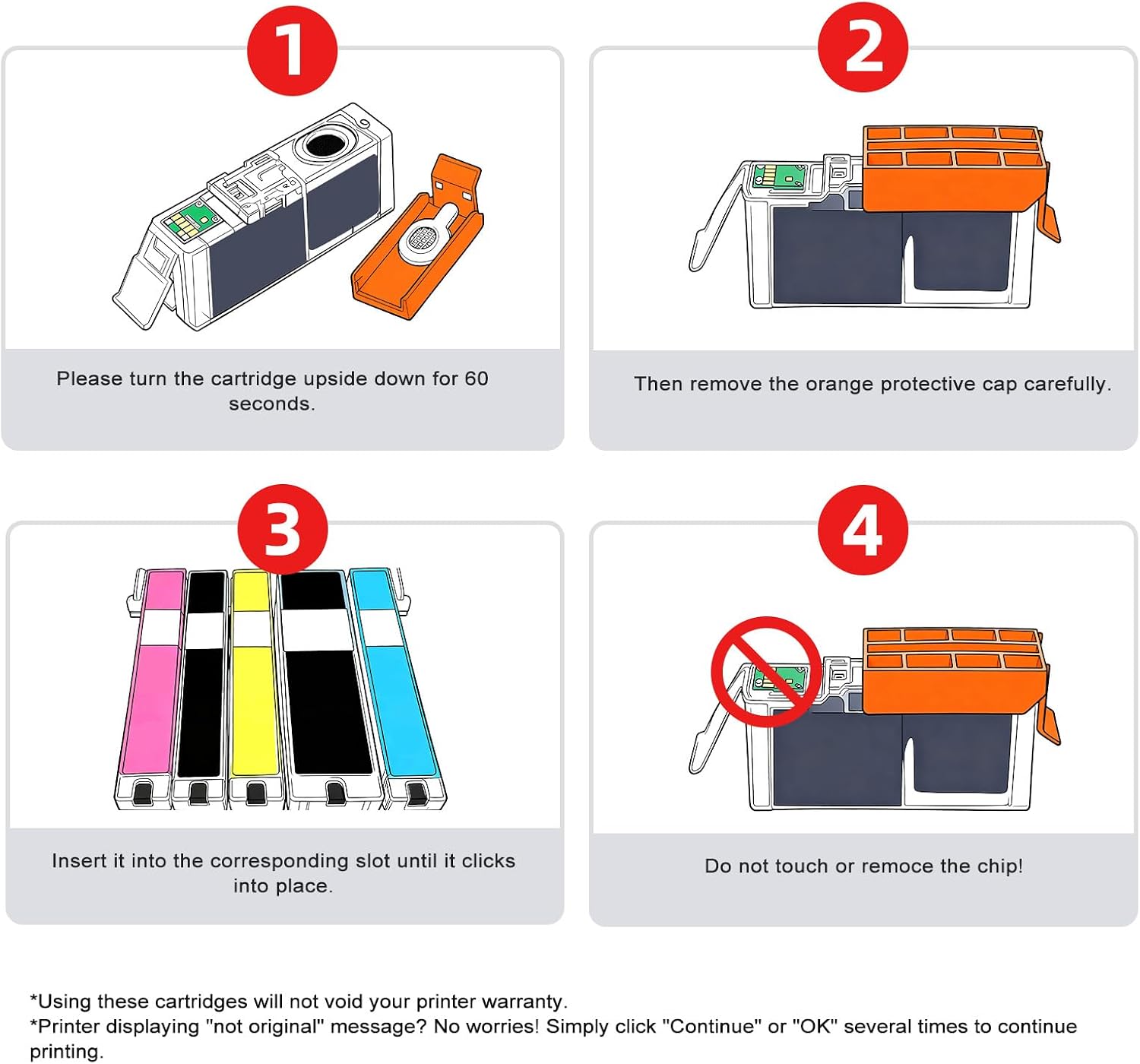 Detalle 2 de Ankink Ink Cartridges 280XXL/281XXL