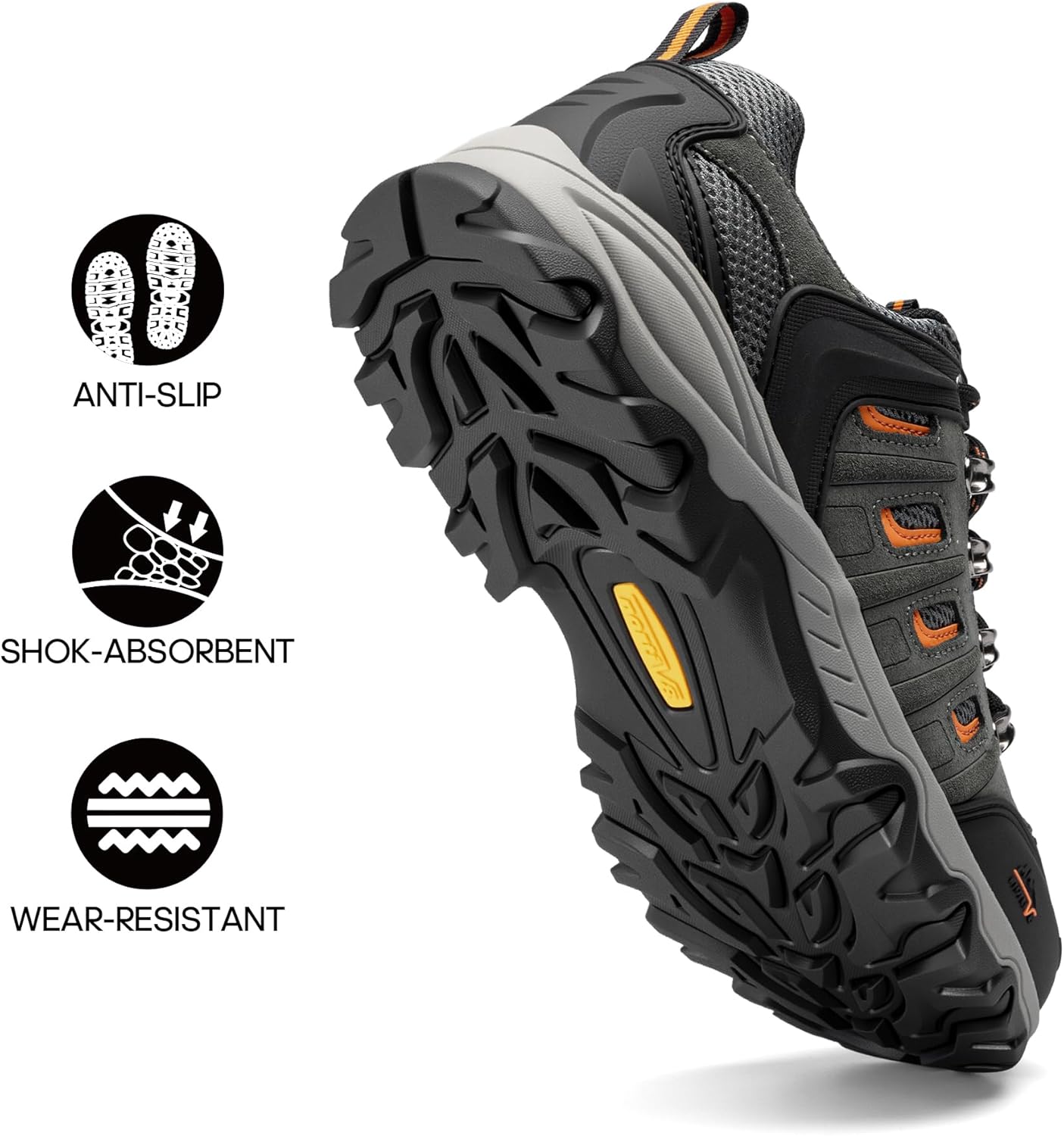 Thumbnail 2 de NORTIV 8 Scarpe da Trekking Uomo: impermeabili, traspiranti e robuste per all'aperto