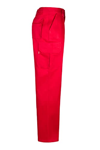 Thumbnail 3 de VELILLA 345 Pantalón Multibolsillos Rojo - Talla 58
