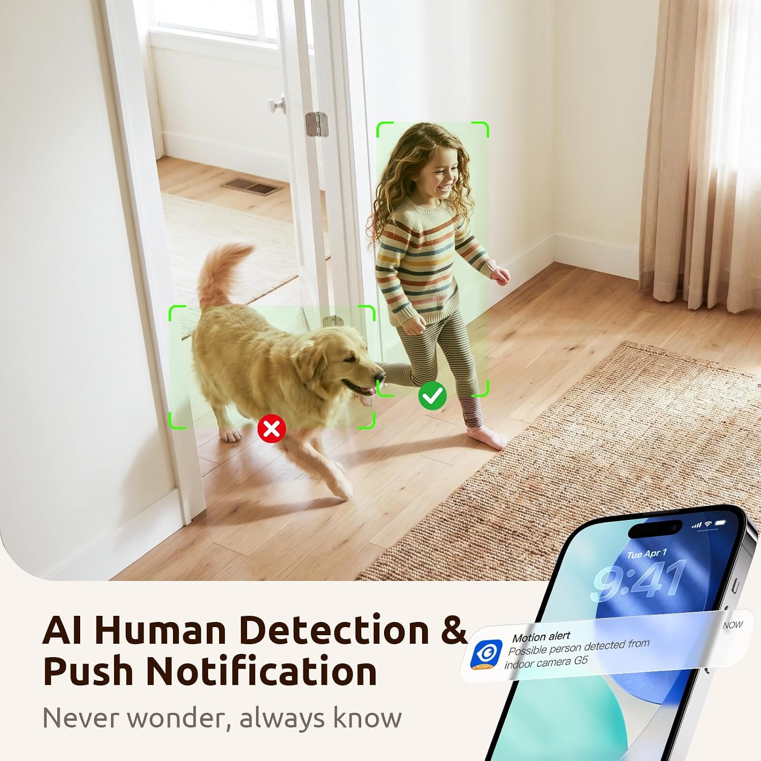 Thumbnail 6 de AOQEE Indoor Security Cameras 2-Pack