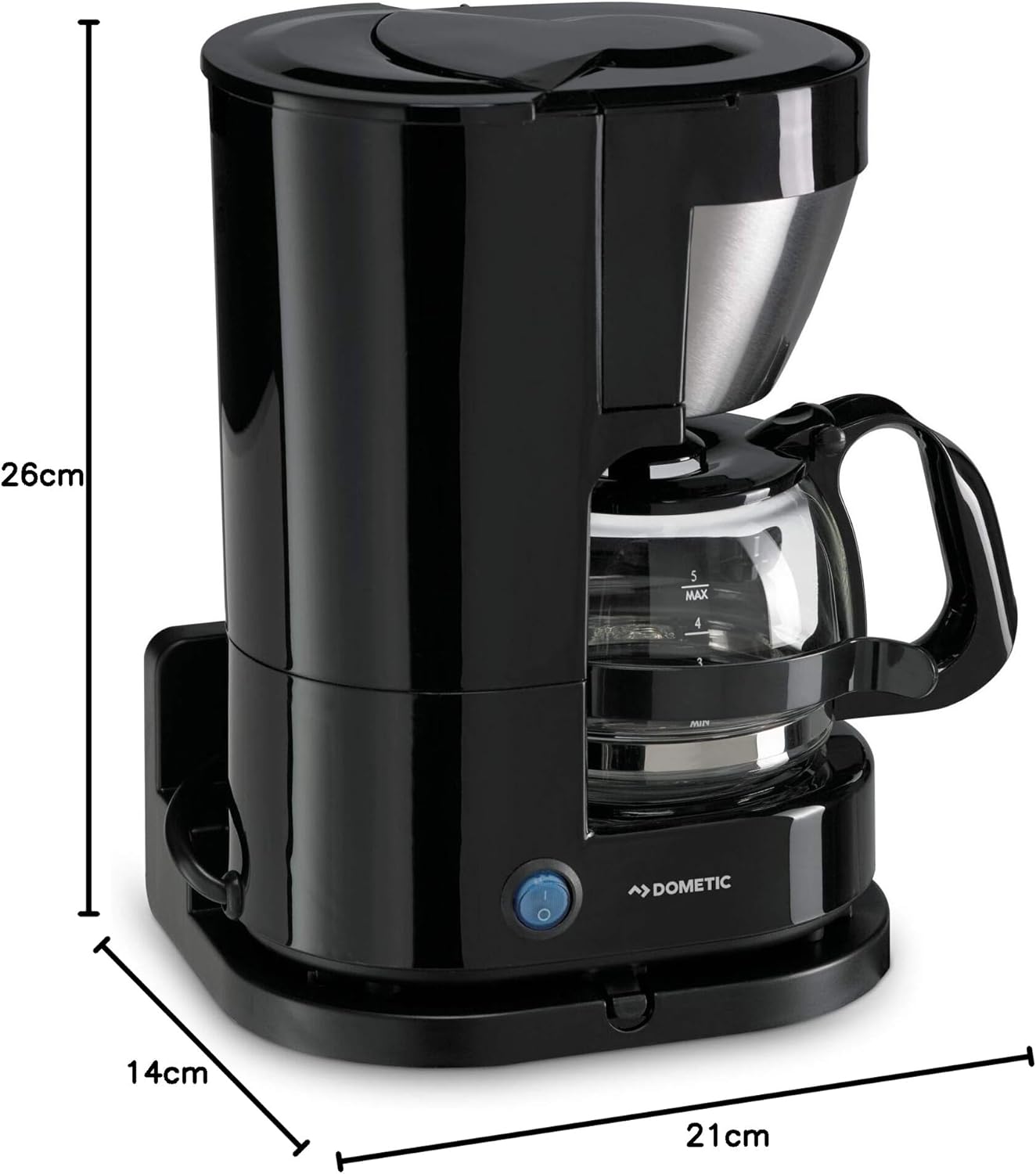Thumbnail 4 de DOMETIC PerfectCoffee MC 054 Reise-Kaffeemaschine 24 V, 5 Tassen – kompakt, zuverlässig und für LKWs
