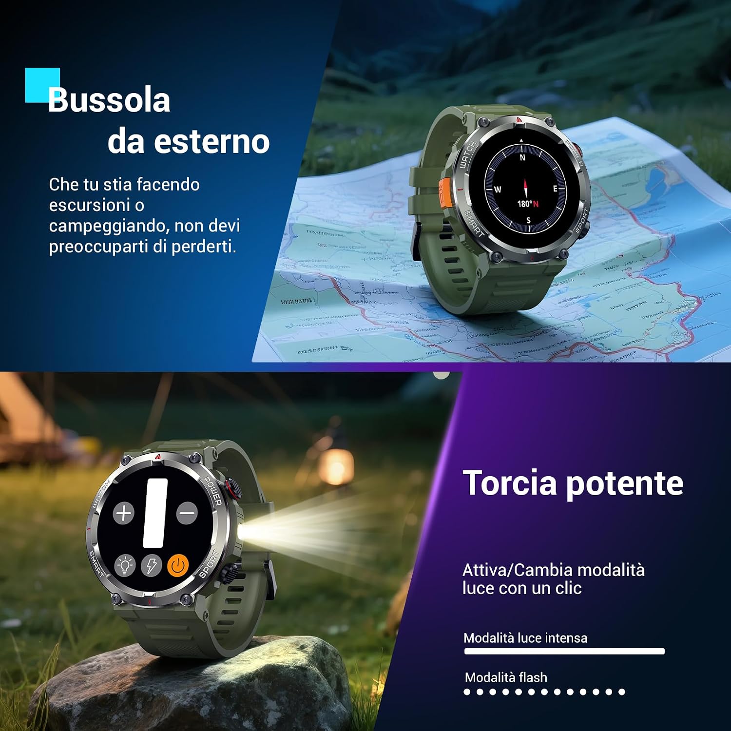 Thumbnail 5 de Blackview W50Pro Smartwatch Uomo 1,45