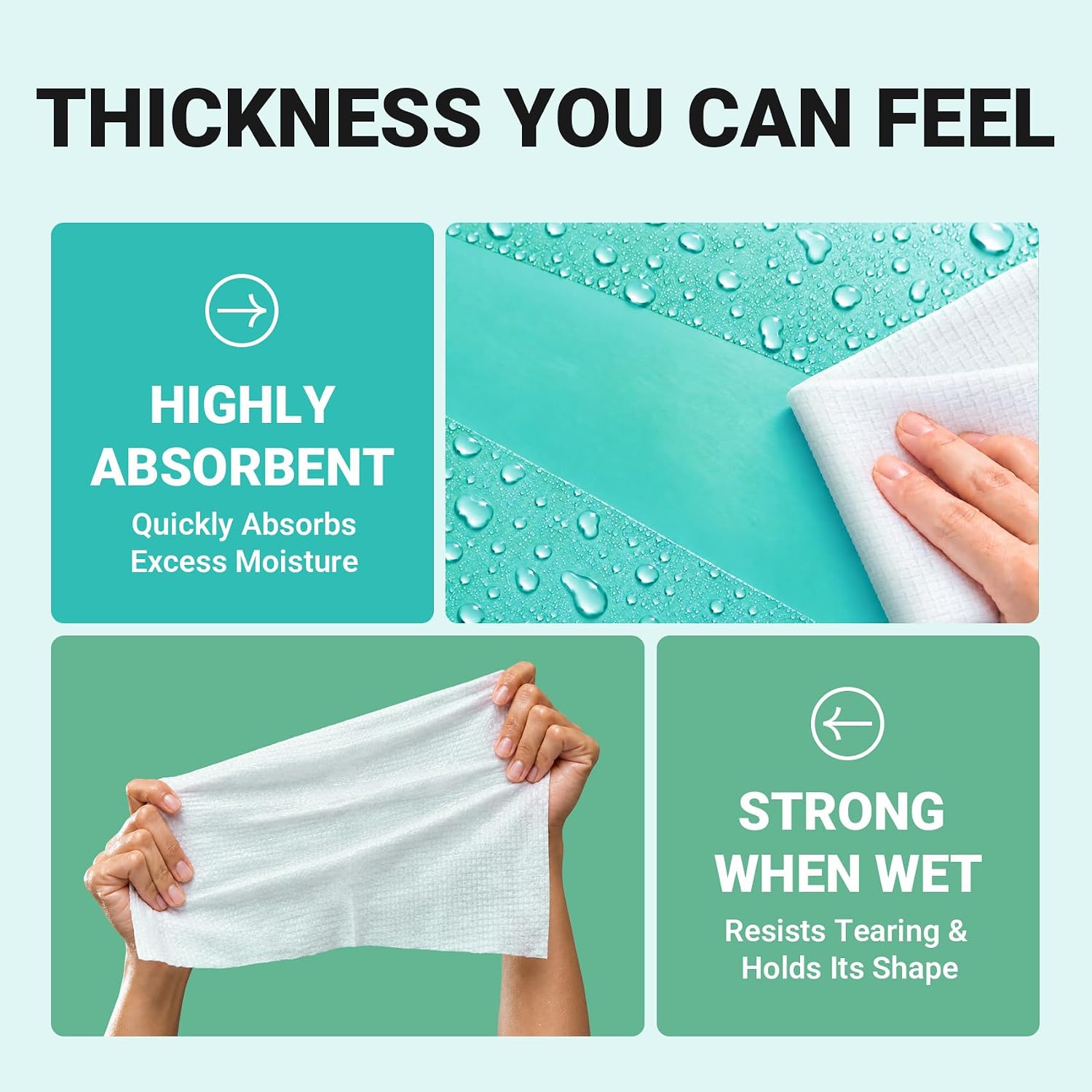 Detalle 1 de Disposable Face Towels, 200 Count