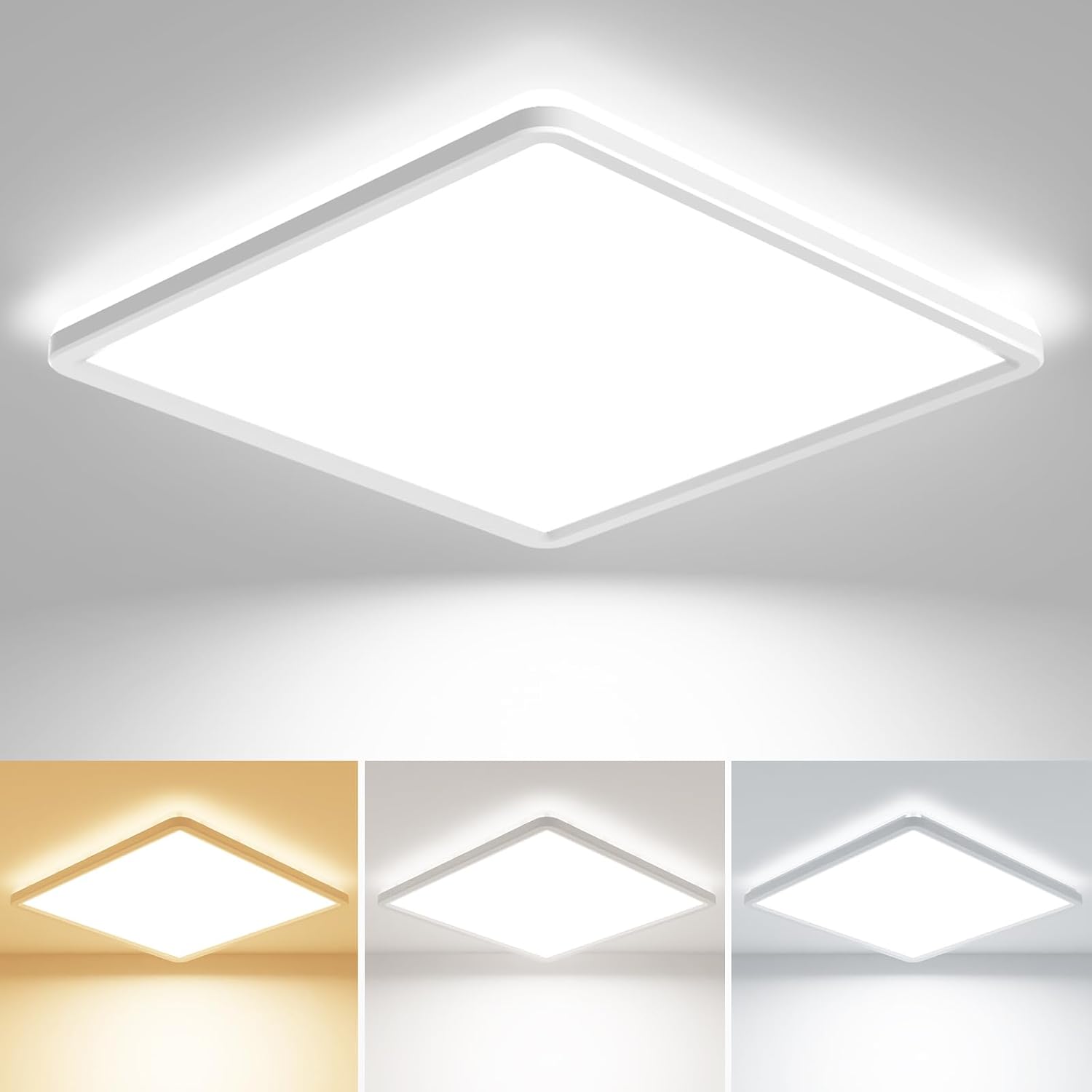 Thumbnail 6 de zemty 36W LED Ceiling Light 4 Pack