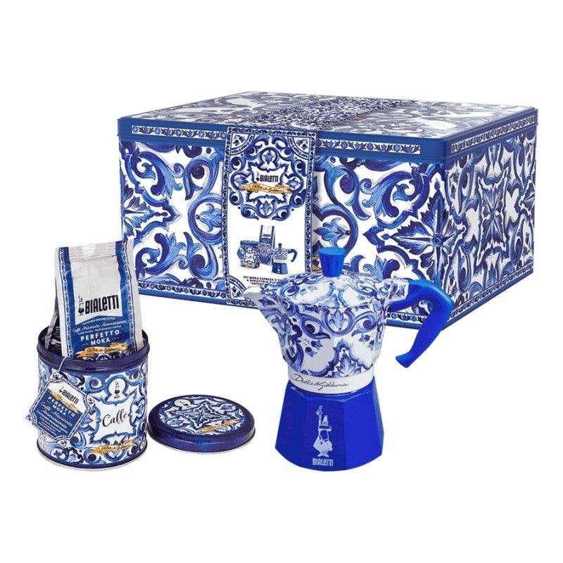 Detalle de Cafetera Italiana Bialetti x Dolce&Gabbana Moka Express 3 tazas