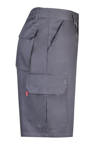 Detalle 2 de VELILLA 344 Bermudas Multibolsillos Gris, Talla 46