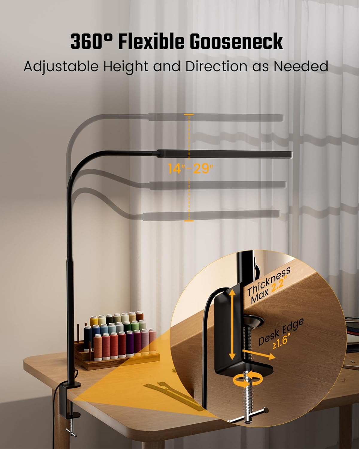 Thumbnail 6 de SUPERDANNY Desk Lamp with 360° Flex ⚡