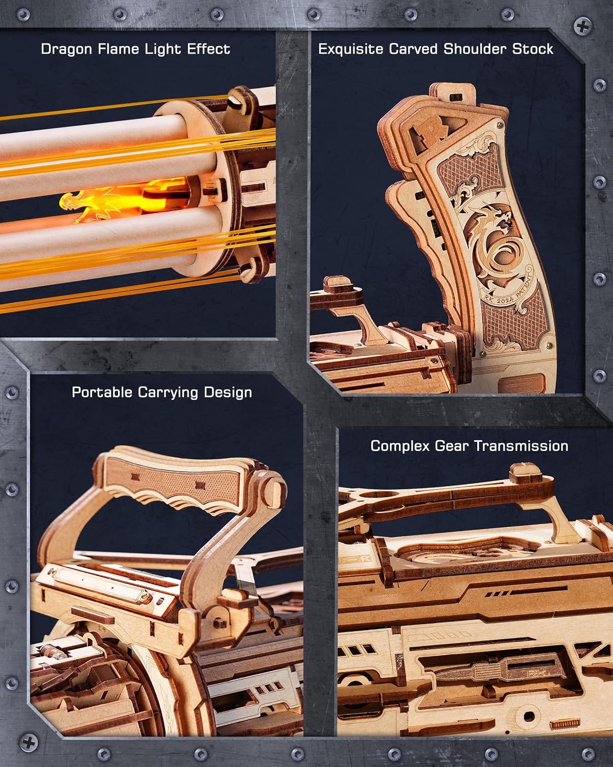 Thumbnail 5 de ROBOTIME LQA01 3D Wooden Puzzle