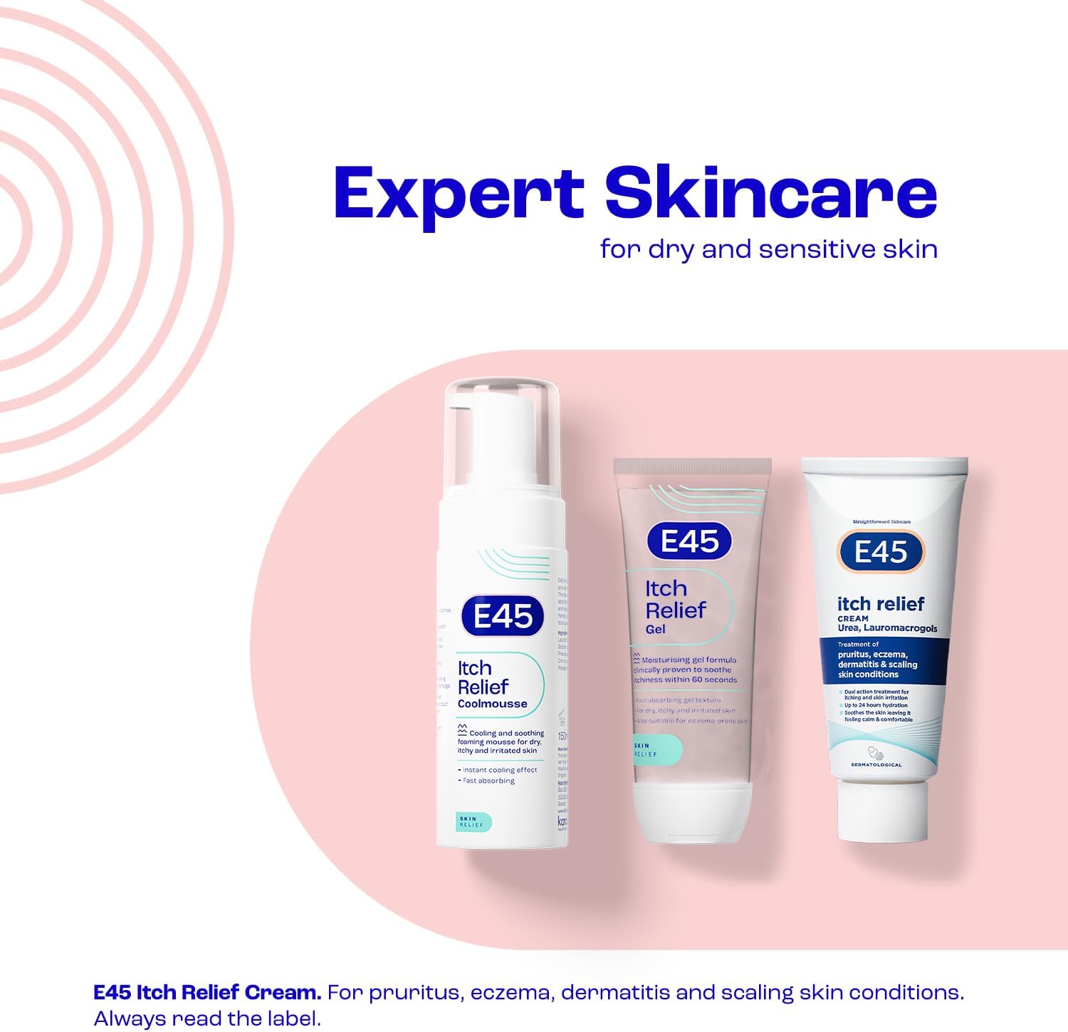 Thumbnail 5 de E45 Itch Relief Gel 100ml for itchy, dry skin