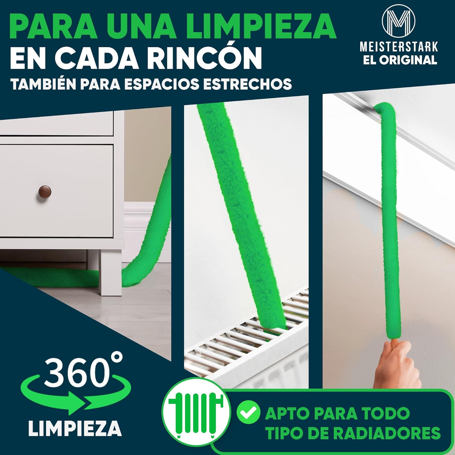 Thumbnail 3 de EL Original Cepillo Limpia Radiadores 115 cm