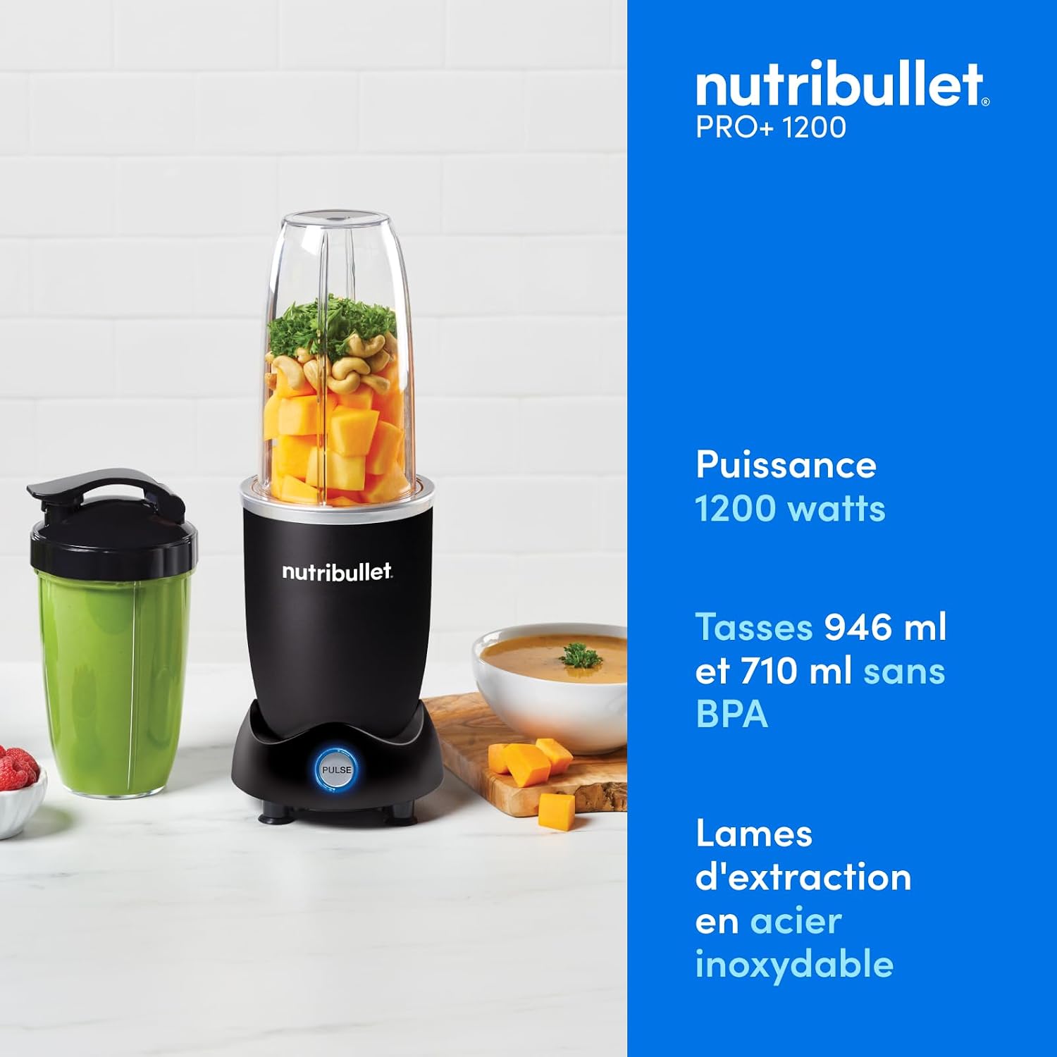 Thumbnail 1 de Nutribullet Pro 1200 blender 🥤