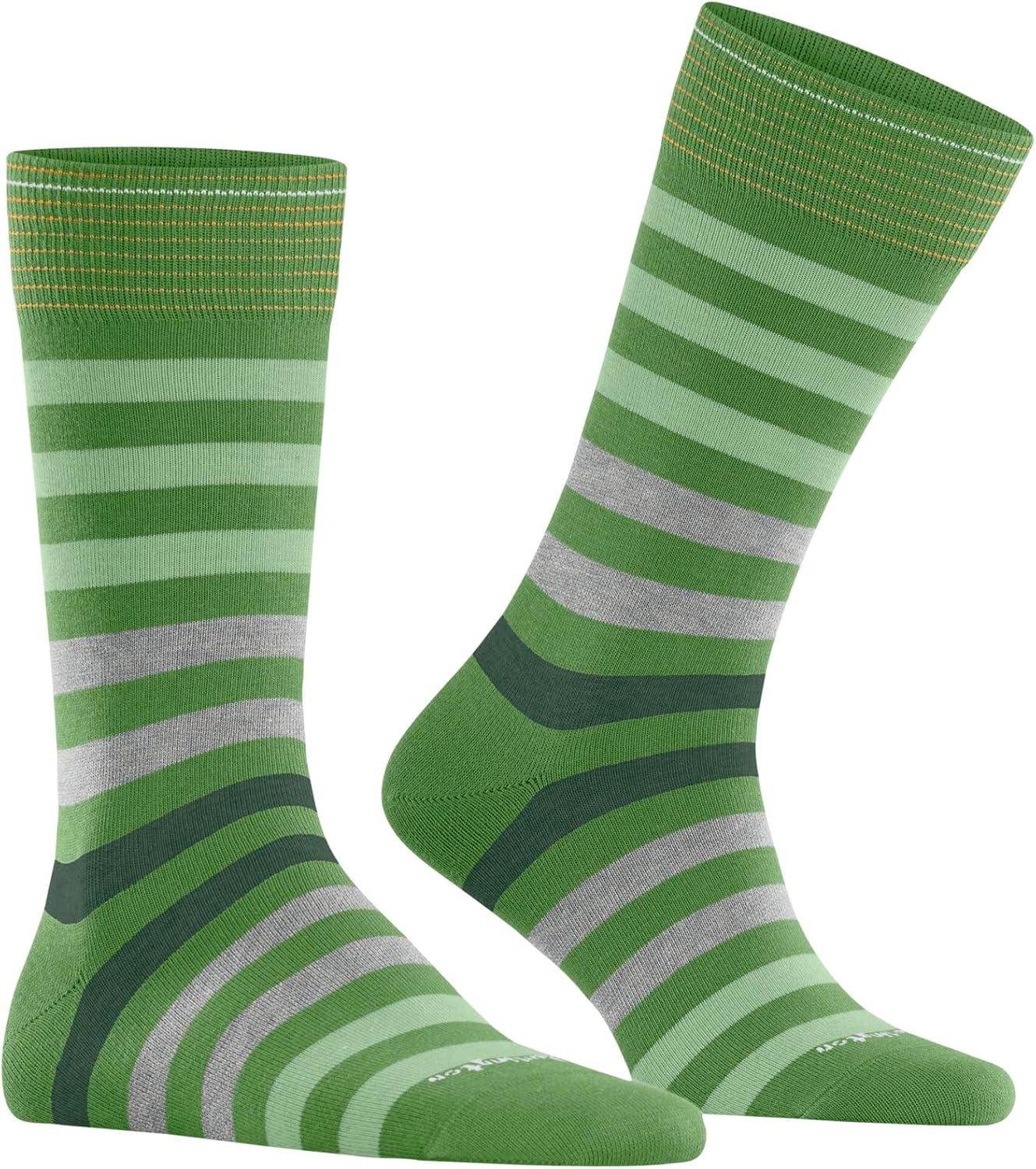 Thumbnail 2 de Burlington homme Blackpool: chaussettes respirantes et durables en coton biologique, motif rayé