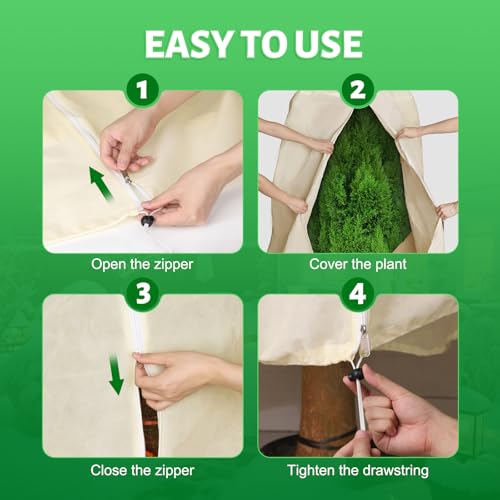 Thumbnail 5 de Voiles Verdenu 2 pièces pour plante extérieure ⚙