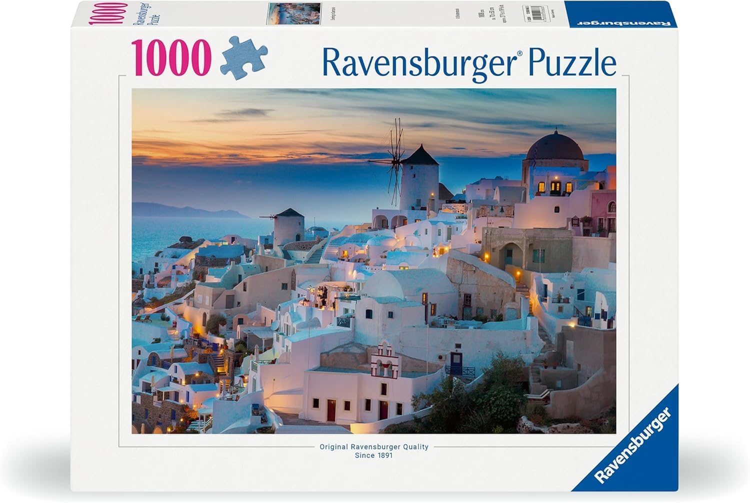 Detalle de Ravensburger Puzzle Santorini 1000 pezzi 70x50 cm 🧩
