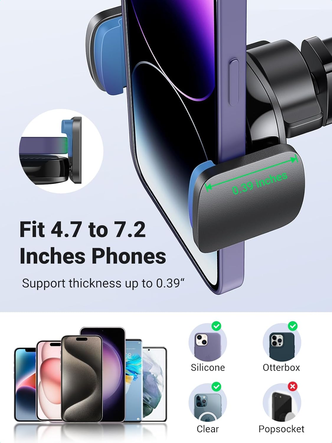 Thumbnail 4 de UGREEN Car Phone Holder Windscreen Mount
