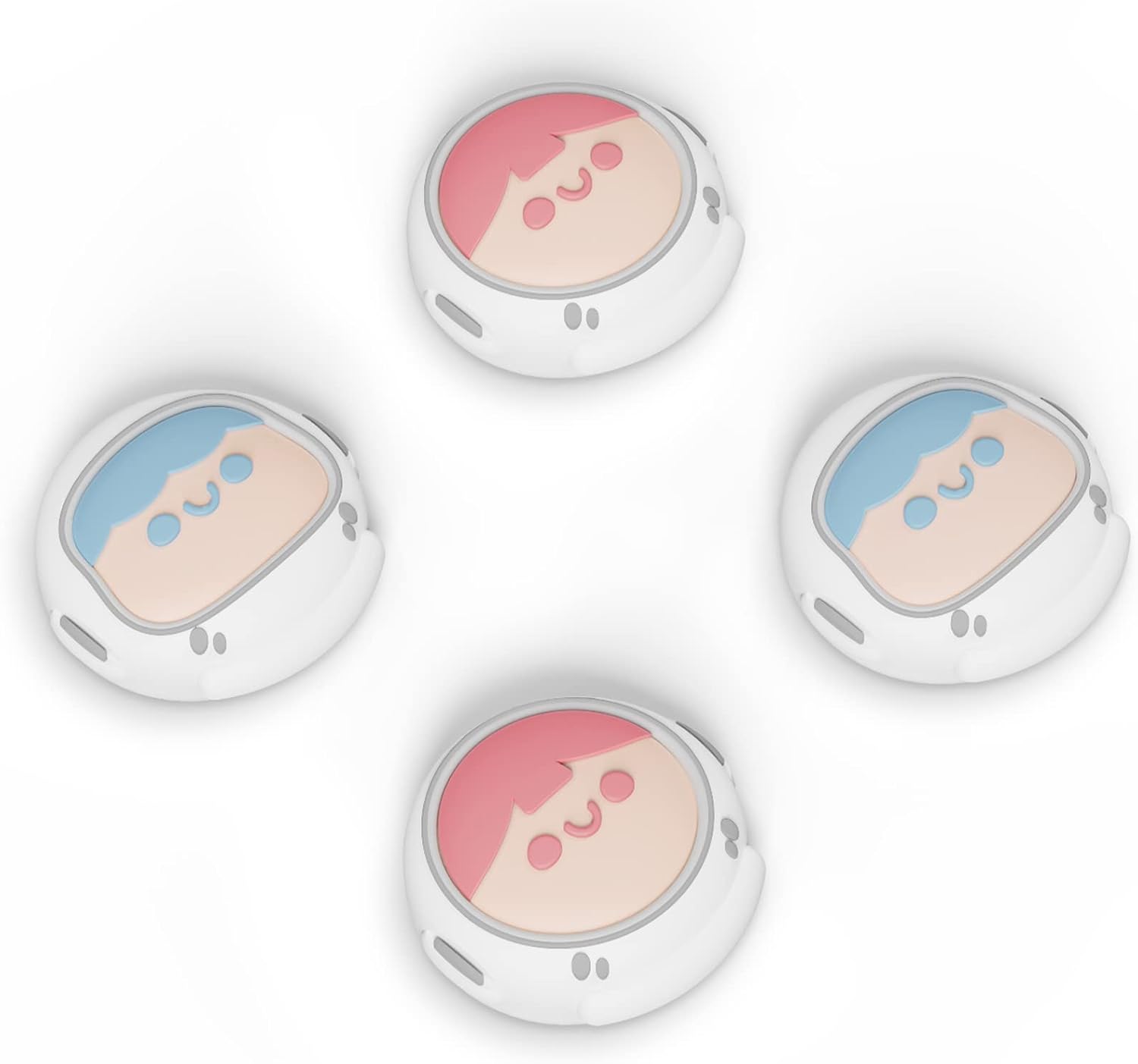 Thumbnail 6 de PlayVital Silicone Thumbstick Caps for Nintendo Switch, Switch Lite & OLED (Tangerine)