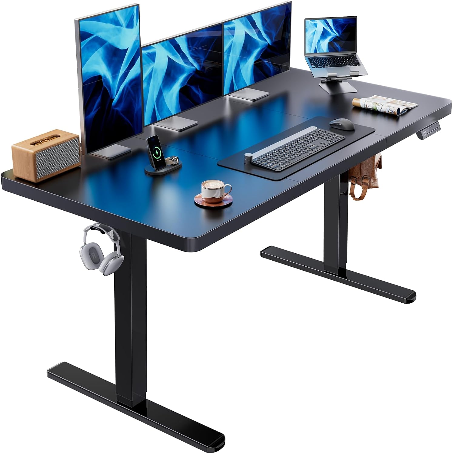 Detalle de HUANUO Electric Standing Desk, 60 x 30 Inch