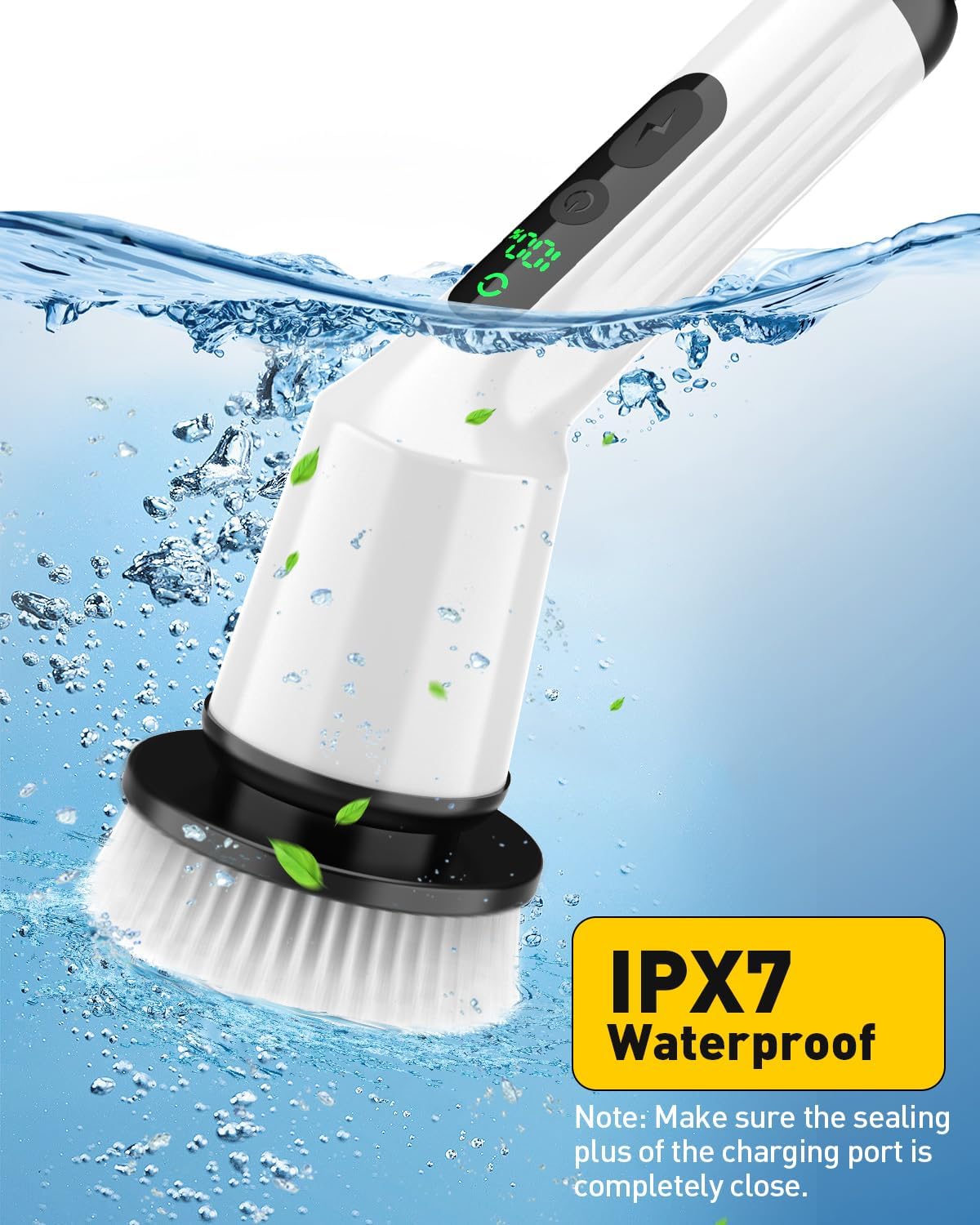 Thumbnail 5 de Electric Spin Scrubber 2-Speed Cordless Brush 🧽