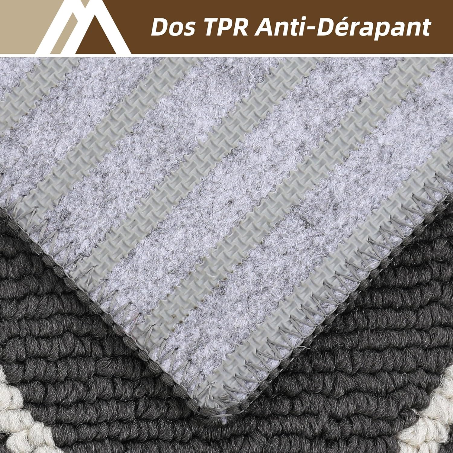 Thumbnail 3 de COSY HOMEER Tapis de Cuisine Antidérapant 50 x 80 cm – Gris