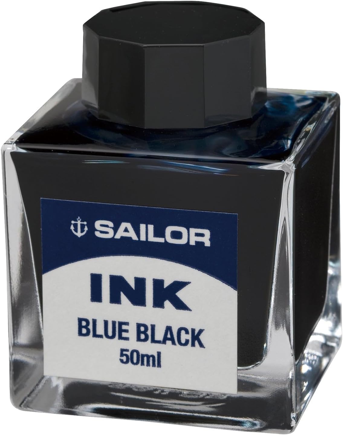 Detalle de セーラー万年筆 13-1007-220 染料ボトルインク ブラック 50ml