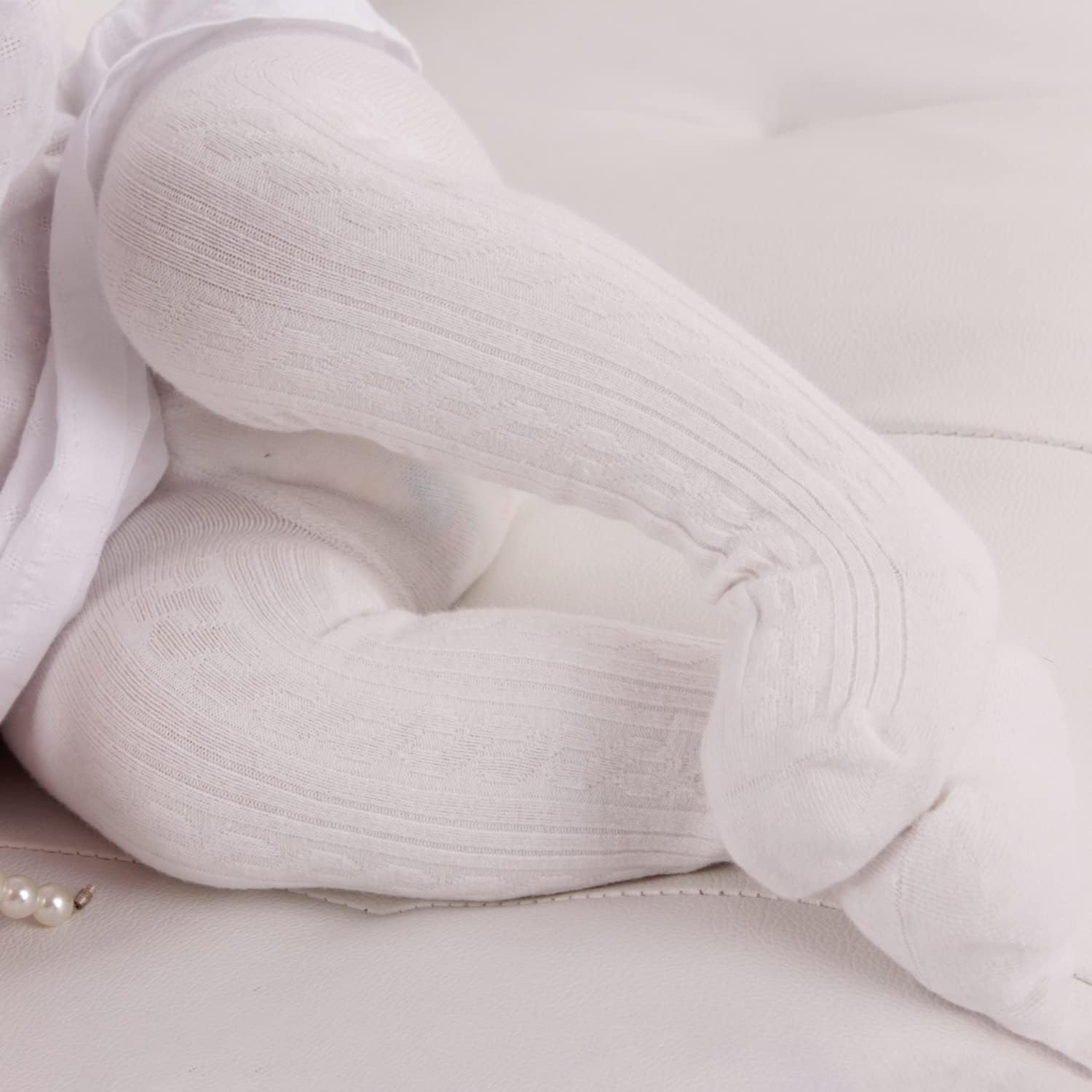 Thumbnail 5 de GENTABY Toddler Girls Cotton Tights 6 sizes