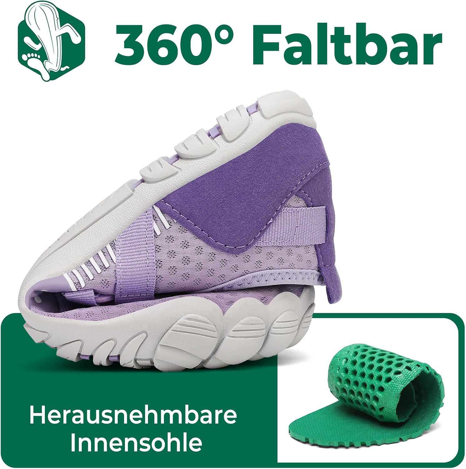 Thumbnail 5 de SAGUARO Wasserschuhe 13 Ablauflöcher für Wasser