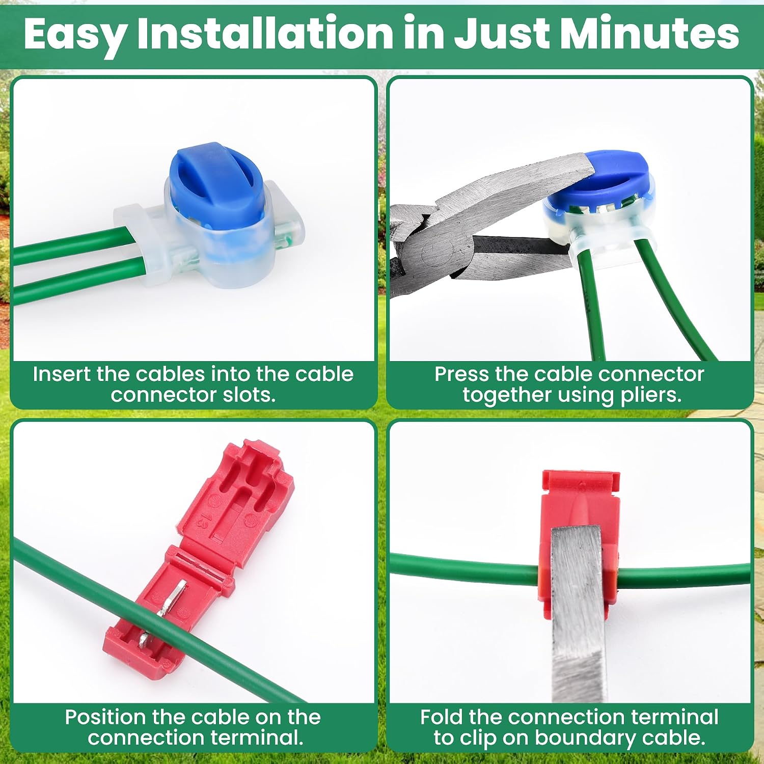 Thumbnail 5 de COZCLAM 175m Boundary Cable Kit for Robot Lawnmowers