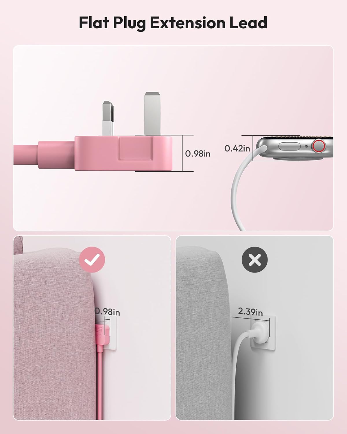 Thumbnail 6 de NTONPOWER Travel USB Extension Lead 1.2m