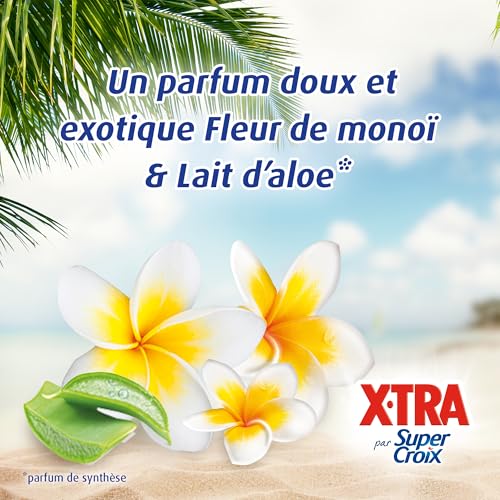 Detalle de SUPERCROIX XTRA par Super Croix – Lessive parfumée Bora Bora, 42 lavages