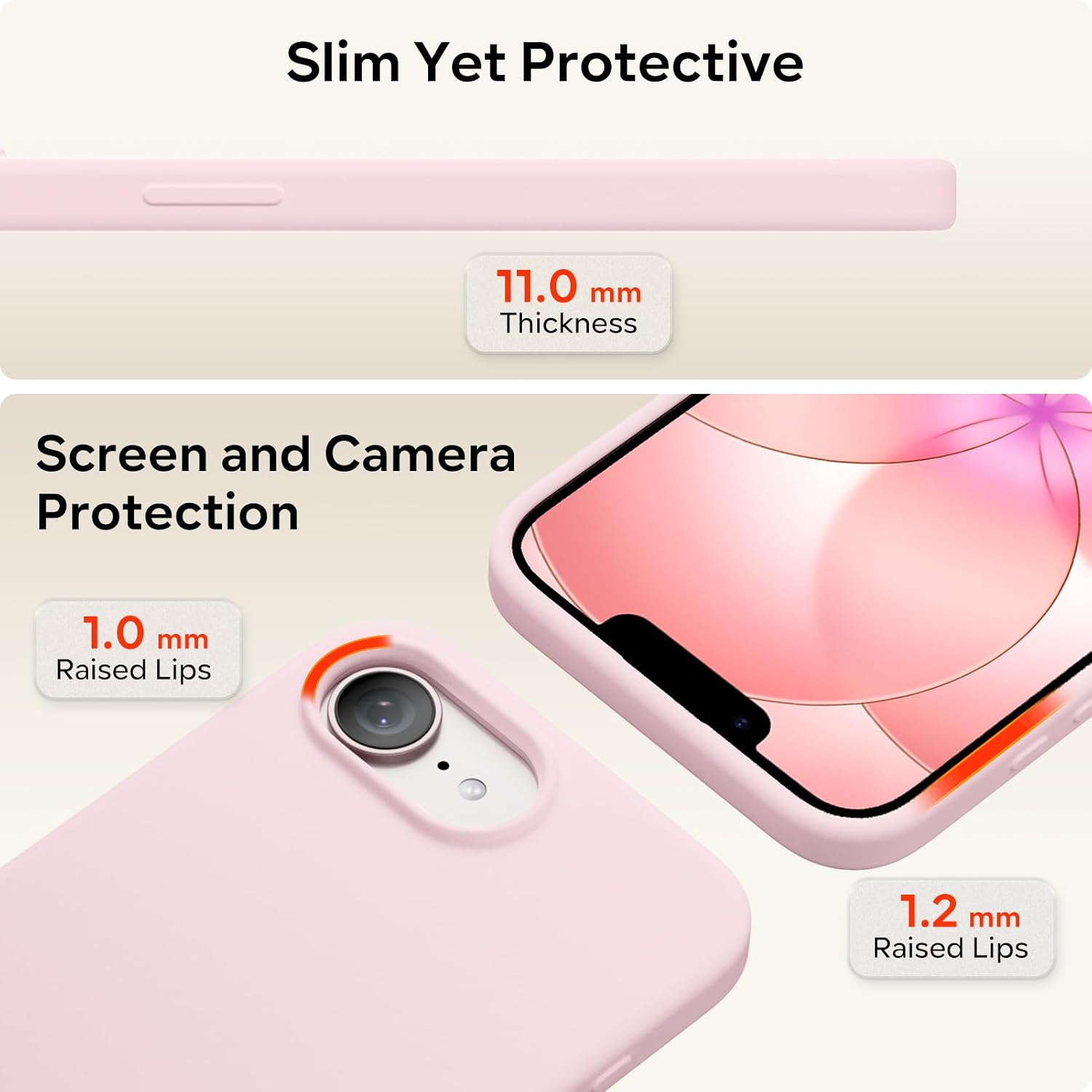 Detalle 2 de ACRONIX iPhone 17e slim case 1.9 mm