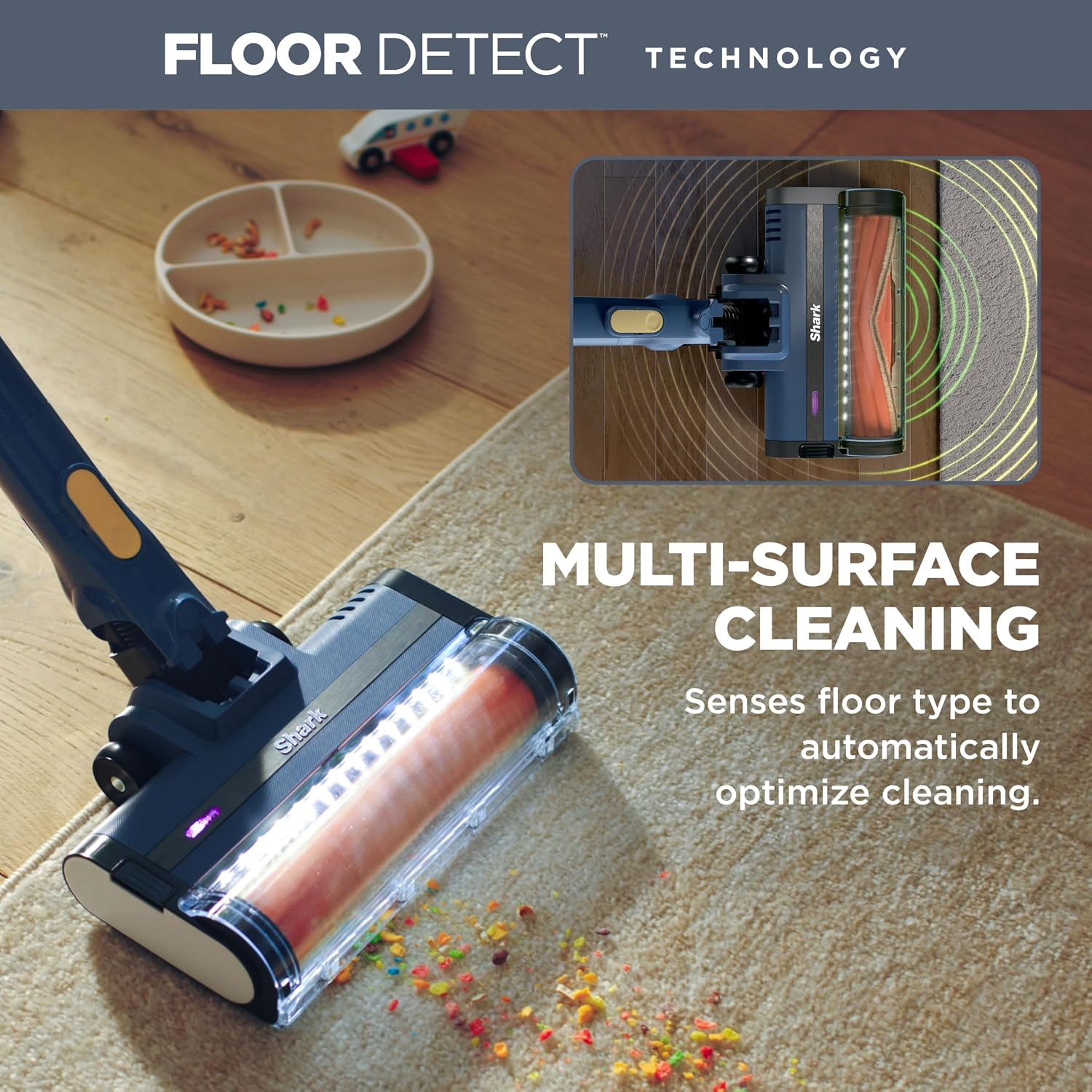 Detalle de Shark cordless stick vacuum, IY143H