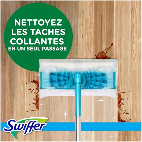 Thumbnail 3 de Swiffer Lingettes Humides pour Balai Attrape-Poussière — 58 Lingettes Citron Frais et Morning Fresh (balai vendu séparément)