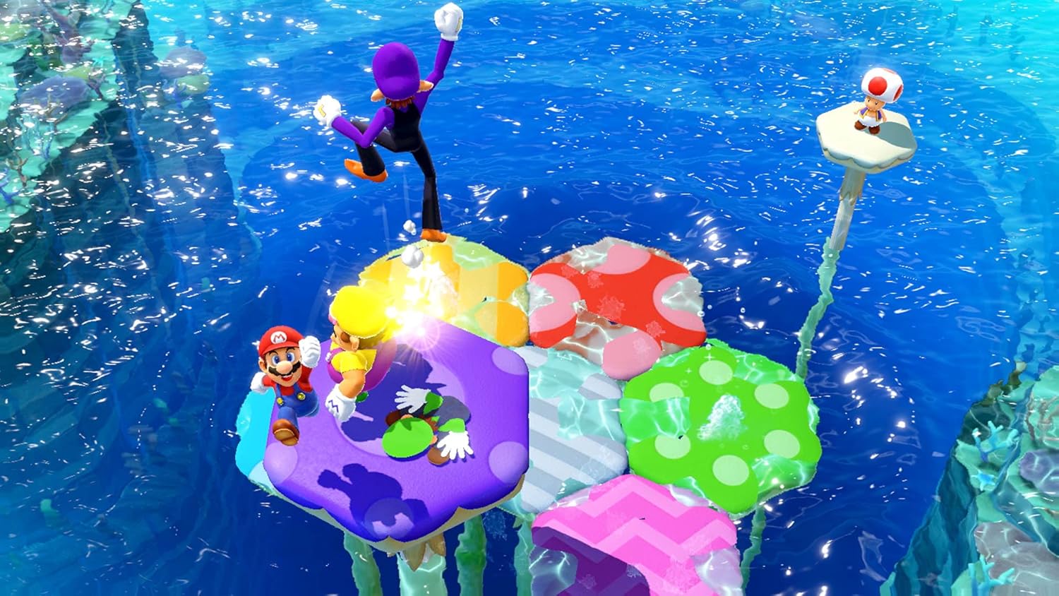 Detalle de Mario Party Superstars (Édition italienne) sur carte — Jeu vidéo Nintendo