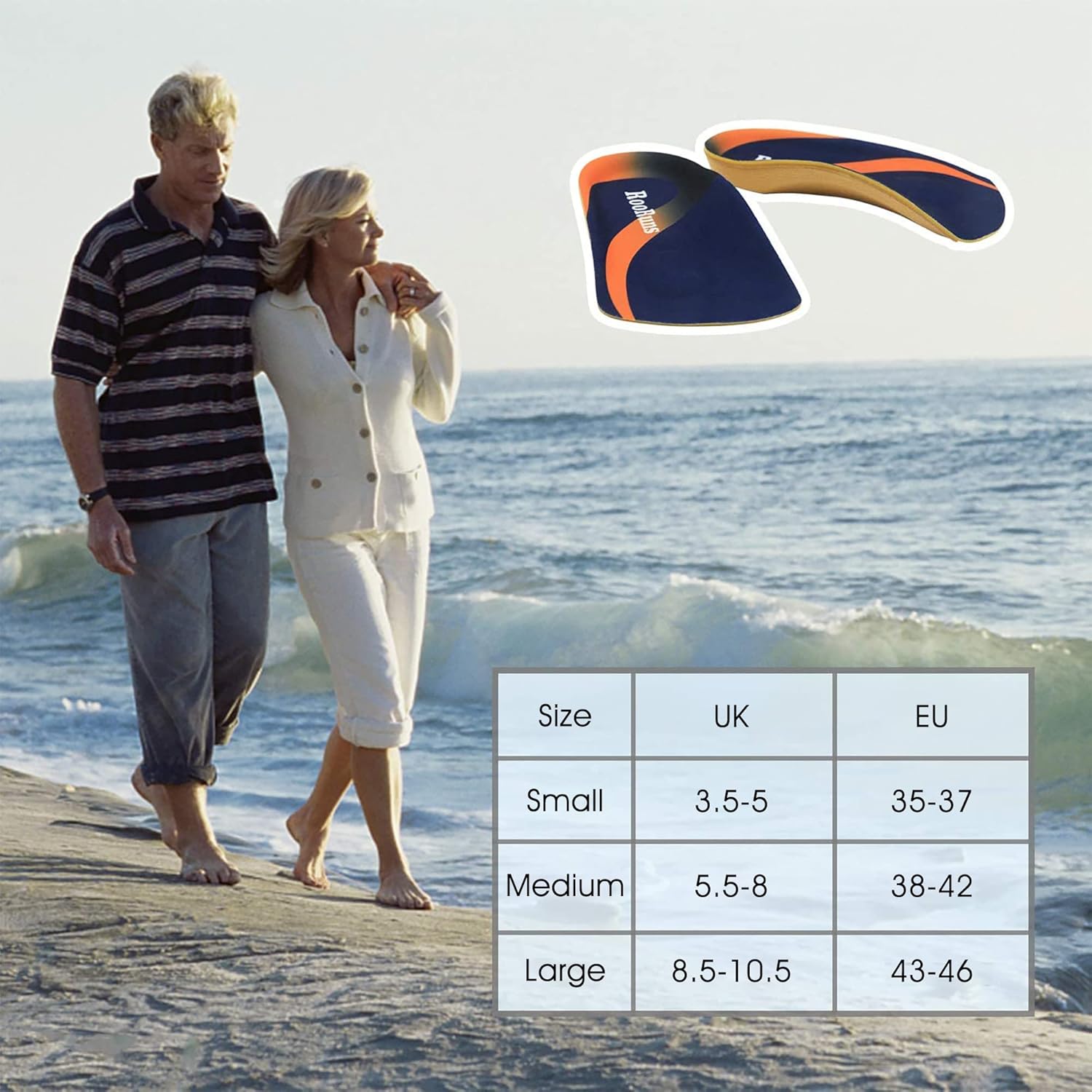 Detalle de RooRuns 3-4 Insoles arch support