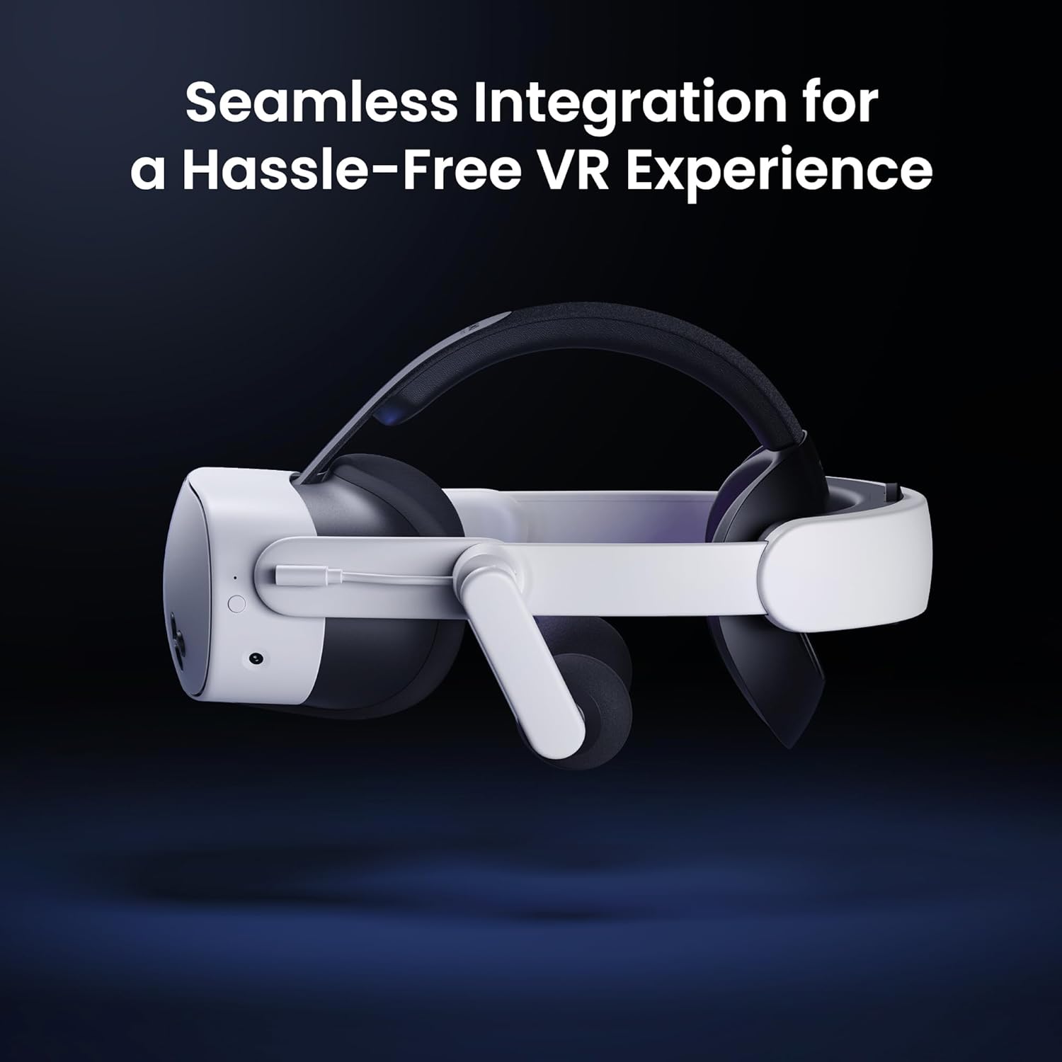 Detalle 2 de KIWI design K4 Duo AIO Comfort Audio Head Strap with Battery for Meta/Oculus Quest 3/3S