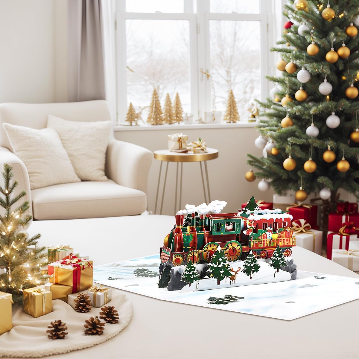 Thumbnail 2 de CNLITIHEKA Christmas pop-up card, 3D