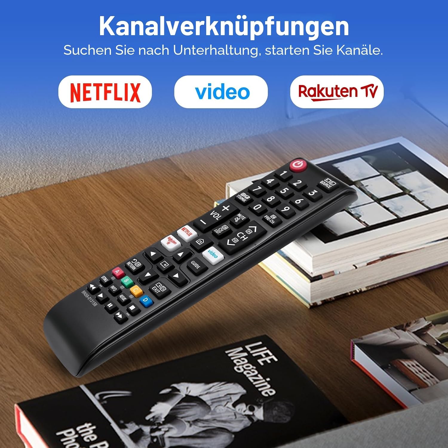 Thumbnail 6 de Universal Ersatz-Fernbedienung 2 Stück für Samsung