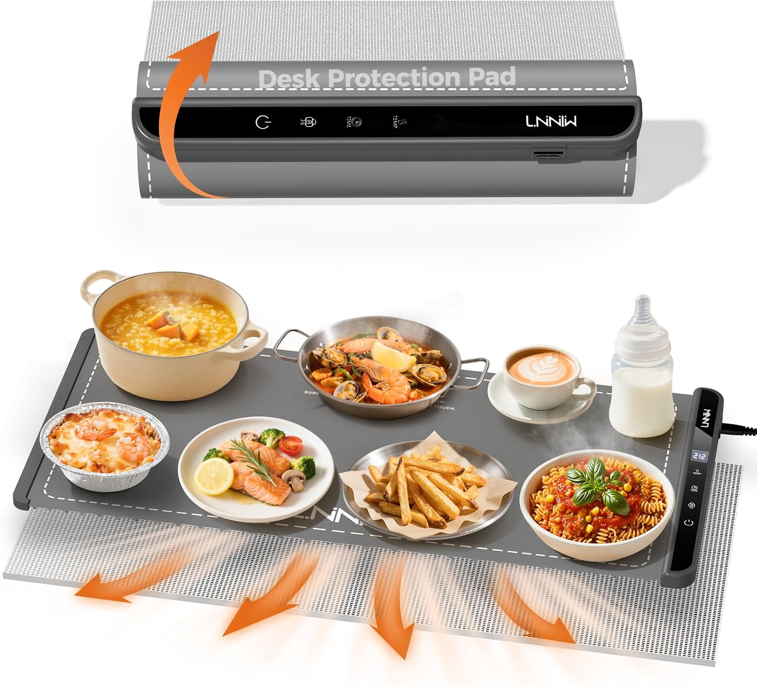 Warming mat food warmer 36x15 inch