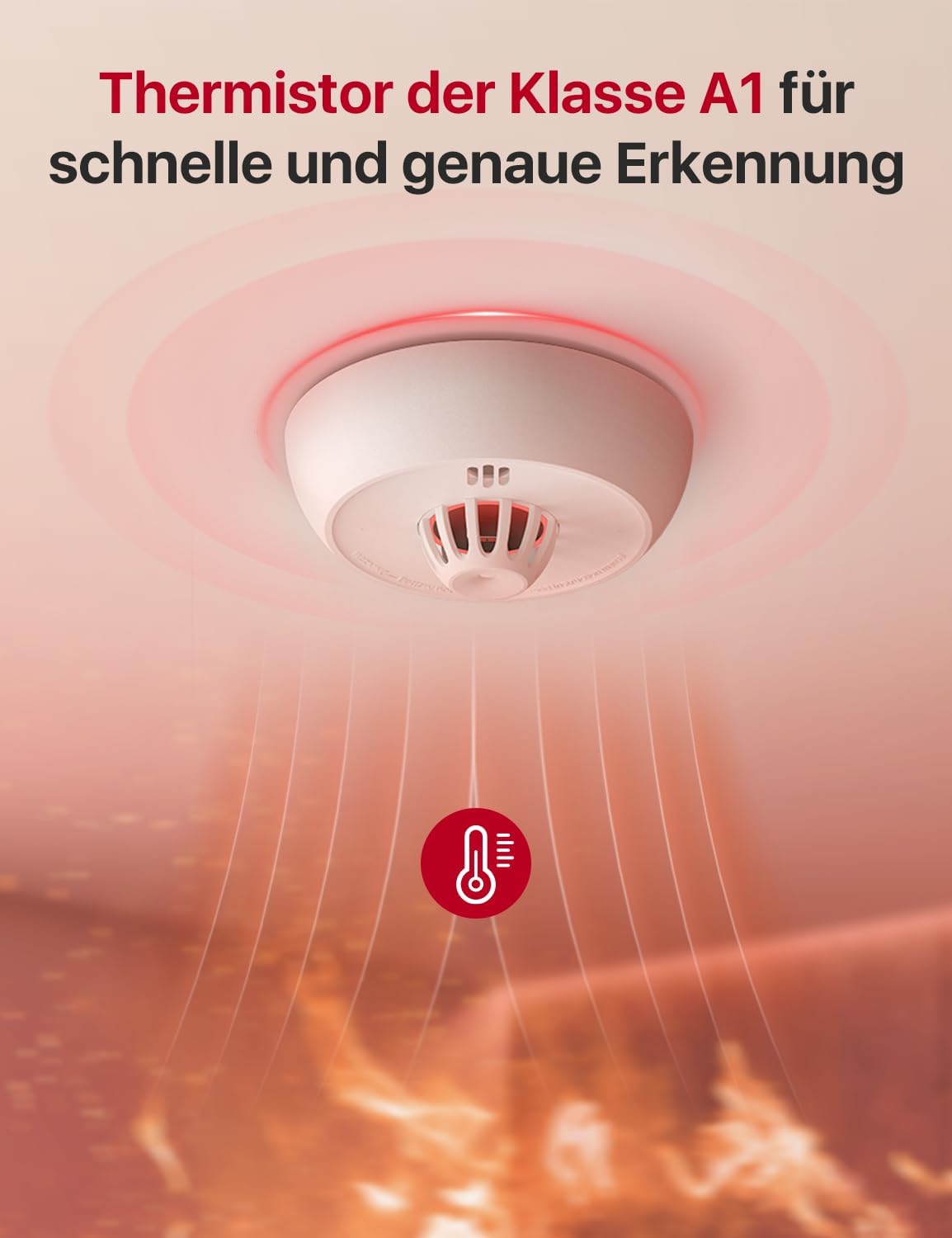 Thumbnail 1 de X-Sense XH02-M Hitzemelder 10 Jahre 🧯