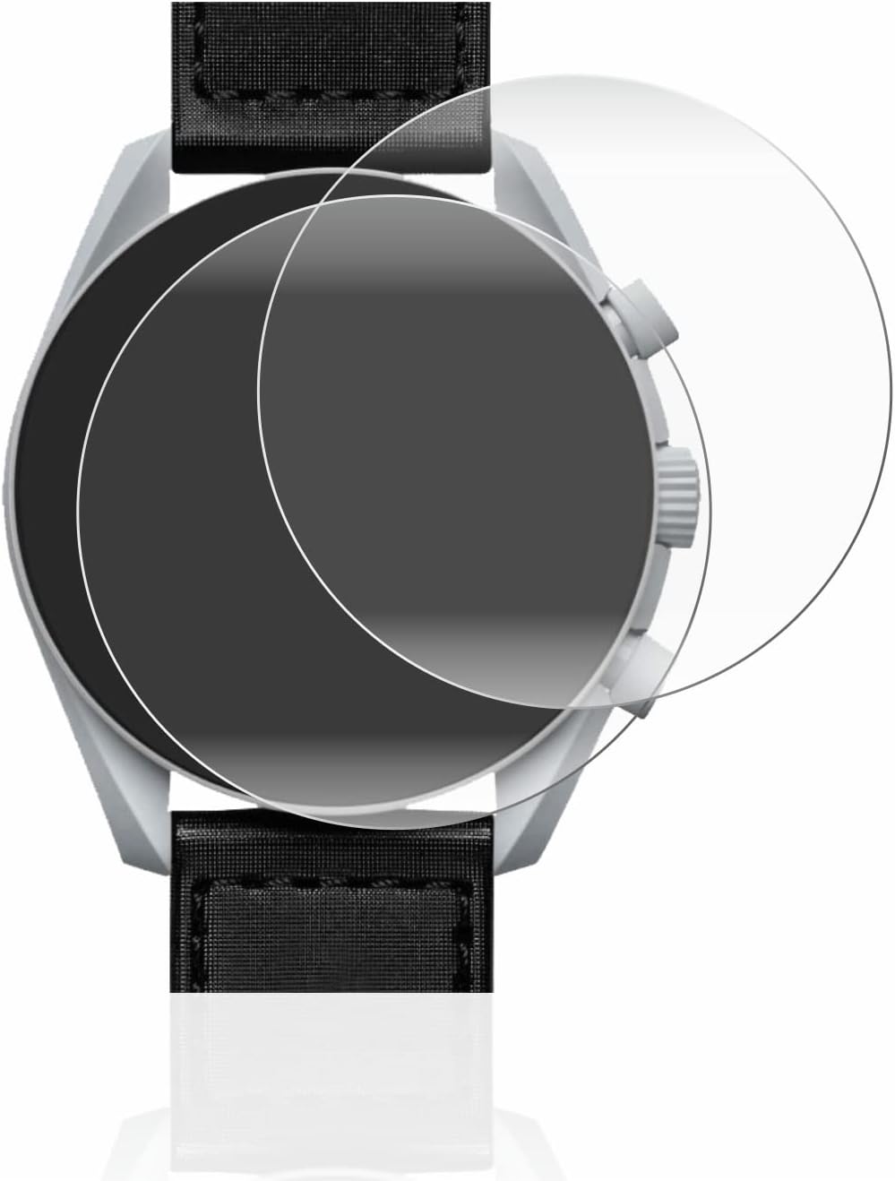 BROTECT 3D Curved Screen Protector for Omega x Swatch Speedmaster Moonswatch (2 Pack) – Full Screen Coverage