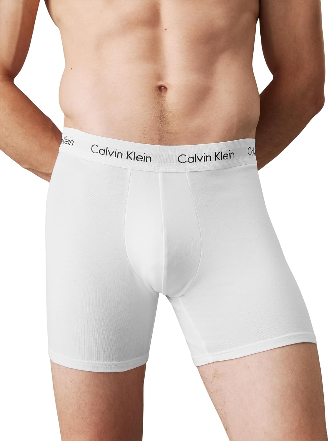 Detalle de Calvin Klein Herren 3er Pack Boxershorts Stretch – Mehrfarbig, XL