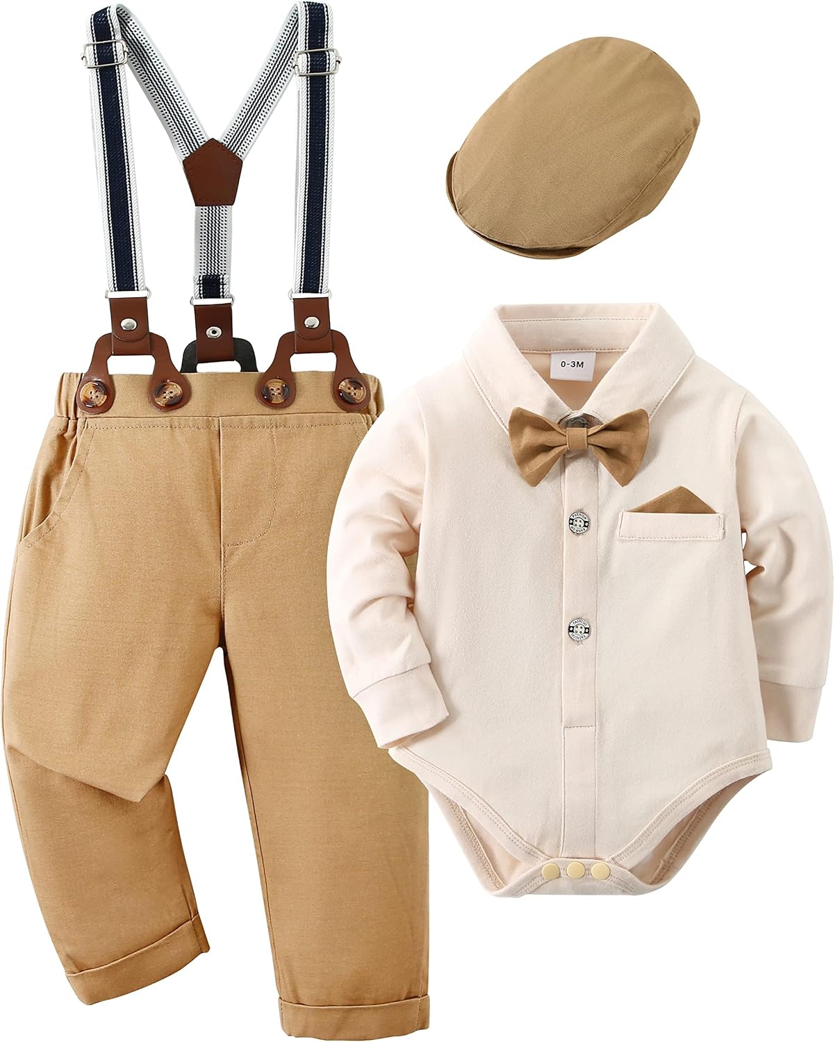 Thumbnail 6 de Amissz Baby Jungen Gentleman Anzug 0-18 Monate