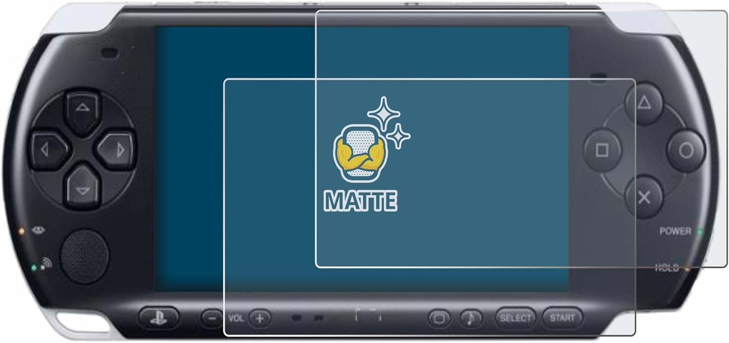 Thumbnail 1 de BROTECT Entspiegelungs-Schutzfolie für Sony PSP 3000 (2 Stück) – matte Oberfläche, Anti-Reflex, Anti-Fingerprint